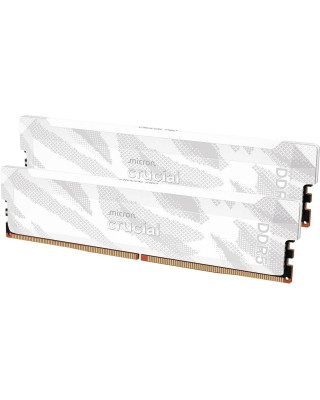 Модуль пам'яті Crucial 32 GB (2x16GB) DDR5 6400 MHz Pro Overclocking White (CP2K16G64C32U5W)