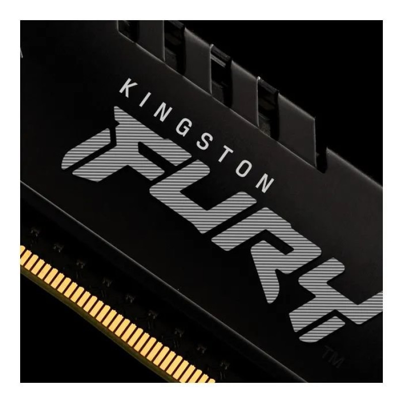 Модуль пам'яті Kingston DDR4 8GB 3200 МГц Beast Black Fury (ex.HyperX) (KF432C16BB/8WP)