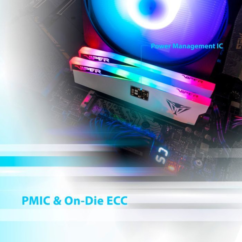 Модуль пам'яті Patriot DDR5 2x24GB/7000 Viper Elite 5 RGB (PVER548G70C32KW)