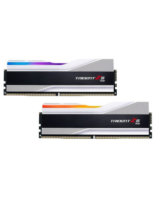 Модуль пам'яті G.Skill DDR5 2x16GB/6000 Trident Z5 RGB Silver (F5-6000J3636F16GX2-TZ5RS)