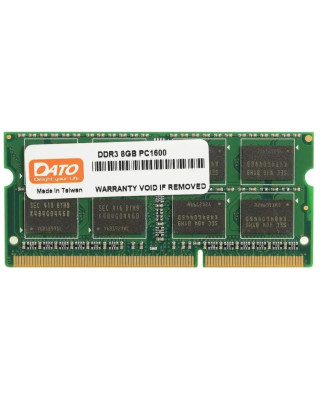Модуль пам'яті SO-DIMM 8GB/1600 DDR3 Dato (DT8G3DSDLD16)