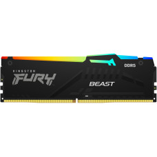 Модуль пам'яті Kingston DDR5 16GB 6000 МГц FURY Beast RGB EXPO Fury (ex.HyperX) (KF560C30BBEA-16)