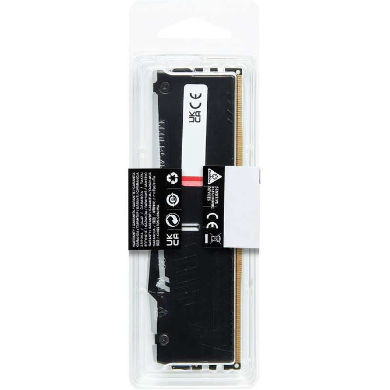 Модуль пам'яті Kingston Fury (ex.HyperX) DDR5 16GB 5600MHz FURY Beast RGB (KF556C40BBA-16)