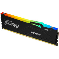 Модуль пам'яті Kingston DDR5 32GB/5600 Fury Beast RGB Black (KF556C36BBE2A-32)