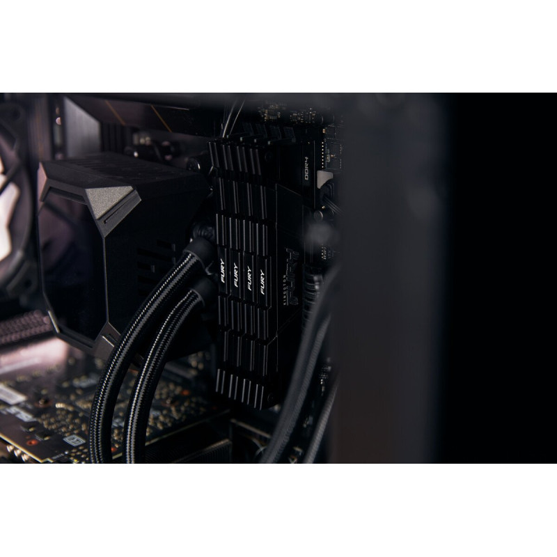 Модуль пам'яті Kingston DDR4 16GB (2x8GB) 3200 MHz Fury Renegade Black Fury (ex.HyperX) (KF432C16RB2K2/16)