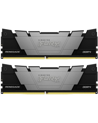 Модуль пам'яті Kingston DDR4 16GB (2x8GB) 3200 MHz Fury Renegade Black Fury (ex.HyperX) (KF432C16RB2K2/16)