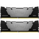 Модуль пам'яті Kingston DDR4 16GB (2x8GB) 3200 MHz Fury Renegade Black Fury (ex.HyperX) (KF432C16RB2K2/16)