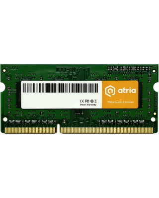 Модуль пам'яті Atria 8 GB SO-DIMM DDR3 1600 MHz (UAT31600CL11SLK1/8)