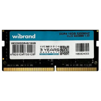 Модуль пам'яті Wibrand SODIMM DDR4 16GB 3200MHz CL22 (WI3200DDR4S/16GB)