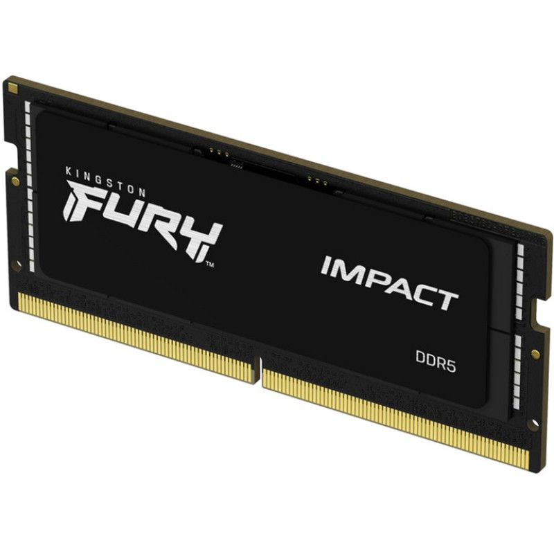 Модуль пам'яті Kingston SoDIMM DDR5 32GB 4800 МГц FURY Impact Fury (ex.HyperX)