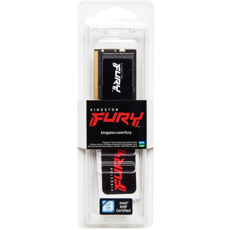 Модуль пам'яті Kingston SoDIMM DDR5 32GB 4800 МГц FURY Impact Fury (ex.HyperX)