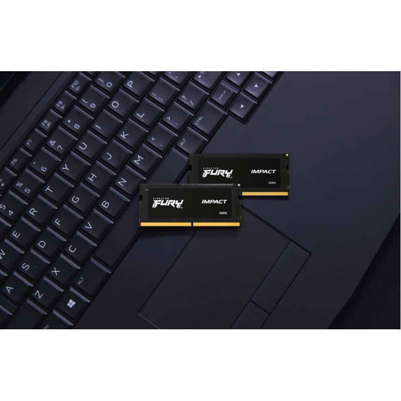 Модуль пам'яті Kingston SoDIMM DDR5 32GB 4800 МГц FURY Impact Fury (ex.HyperX)