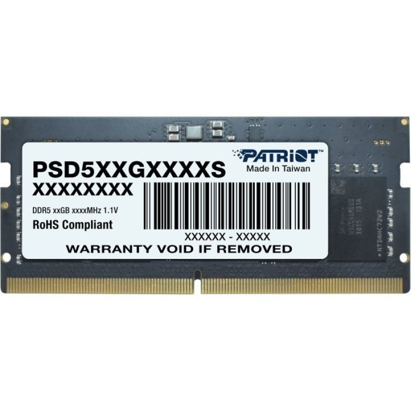Модуль пам'яті Patriot SO-DIMM 32GB/5600 DDR5 Signature Line (PSD532G56002S)