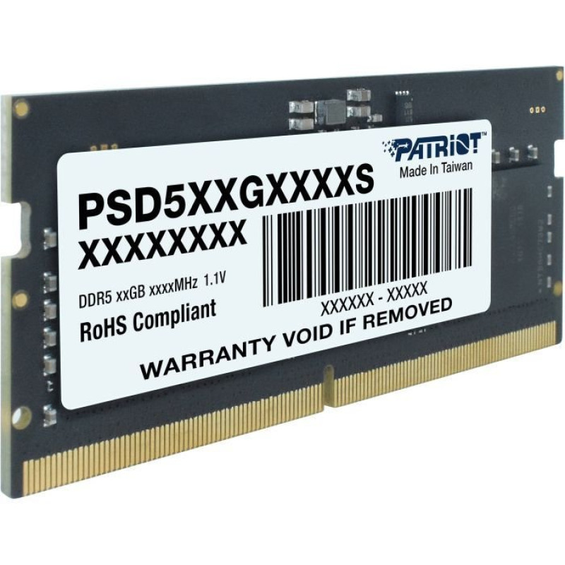 Модуль пам'яті Patriot SO-DIMM 32GB/5600 DDR5 Signature Line (PSD532G56002S)