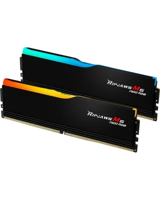 Модуль пам'яті G.Skill RIPJAWS M5 NEO RGB BLACK DDR5-6000 32GB (2x16GB) (F5-6000J2836G16GX2-RM5NRK)