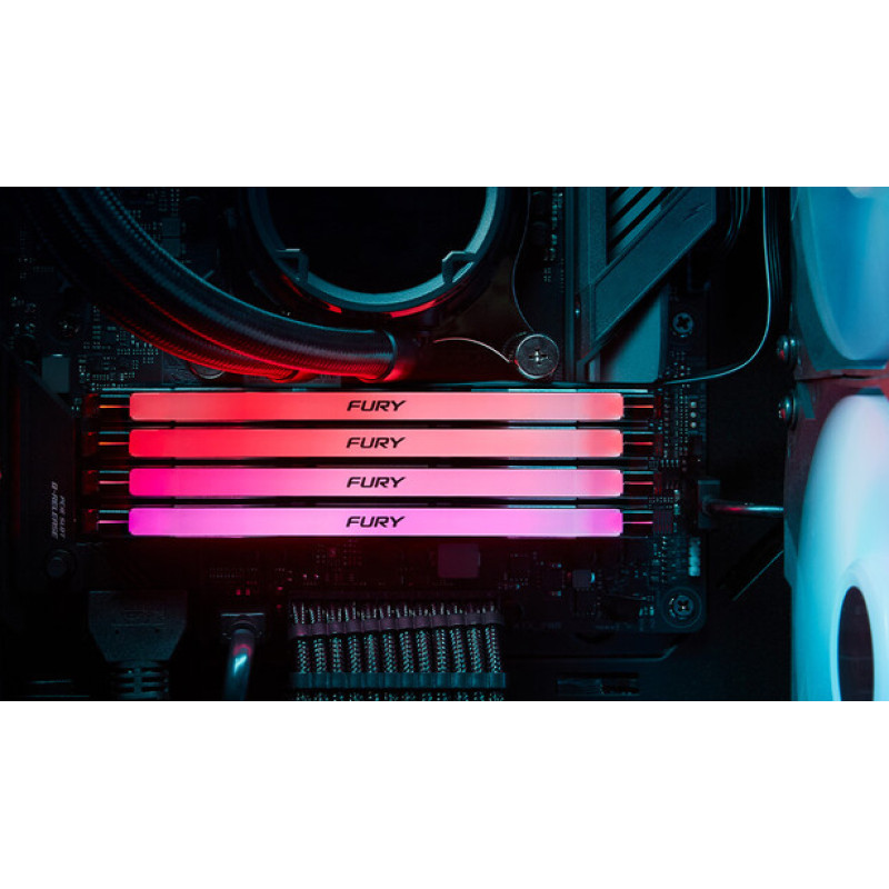 Модуль пам'яті Kingston DDR5 96GB (2x48GB) 6400 MHz Renegade RGB XMP Fury (ex. HyperX) (KF564C32RSAK2-96)