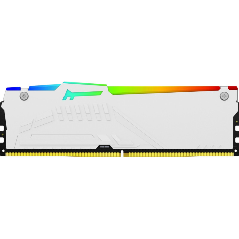 Модуль пам'яті KINGSTON 32Gb DDR5 6000MHz Fury Beast White RGB (2x16) EXPO+XMP