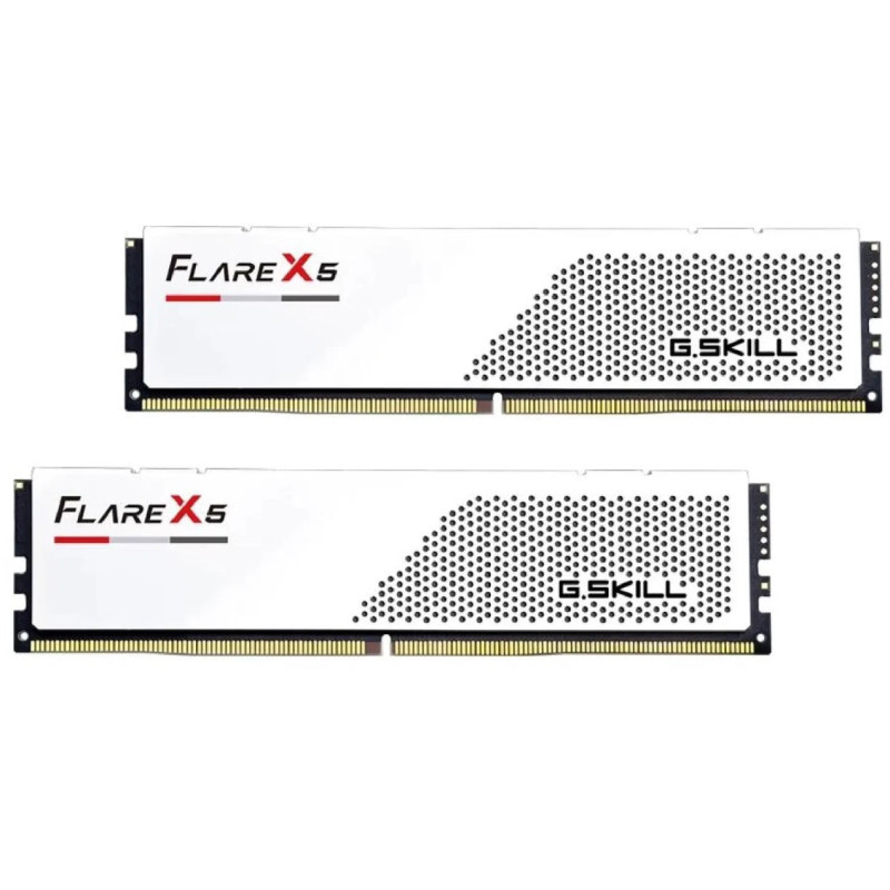 Модуль пам'яті G.Skill Flare X5 White DDR5-6400 32GB (2x16GB) (F5-6400J3240G16GX2-FX5W)