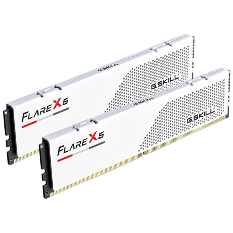 Модуль пам'яті G.Skill Flare X5 White DDR5-6400 32GB (2x16GB) (F5-6400J3240G16GX2-FX5W)