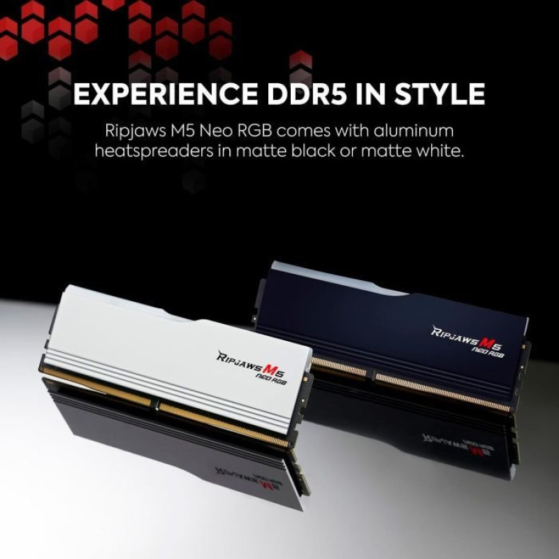 Модуль пам'яті G. Skill Trident Z5 Neo RGB DDR5-6000 32GB (2x16GB) (F5-6000J2836G16GX2-TZ5NR)