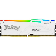 Модуль пам'яті Kingston DDR5 16GB 6400 MHz Beast White RGB EXPO Fury (ex. HyperX) (KF564C32BWEA-16)