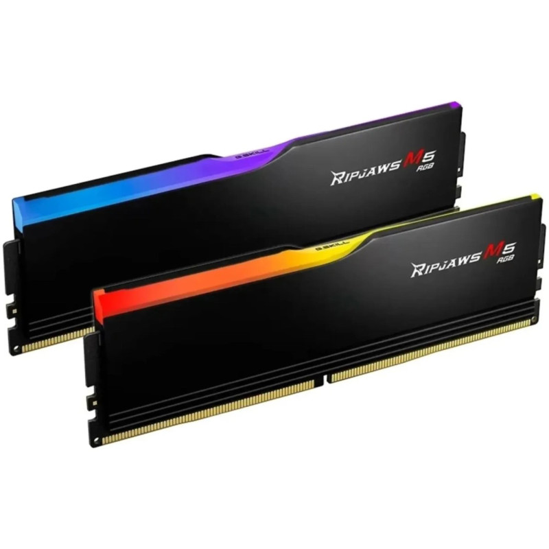 Модуль пам'яті G.Skill Ripjaws M5 RGB Black DDR5-6000 32GB (2x16GB) (F5-6000J3636F16GX2-RM5RK)