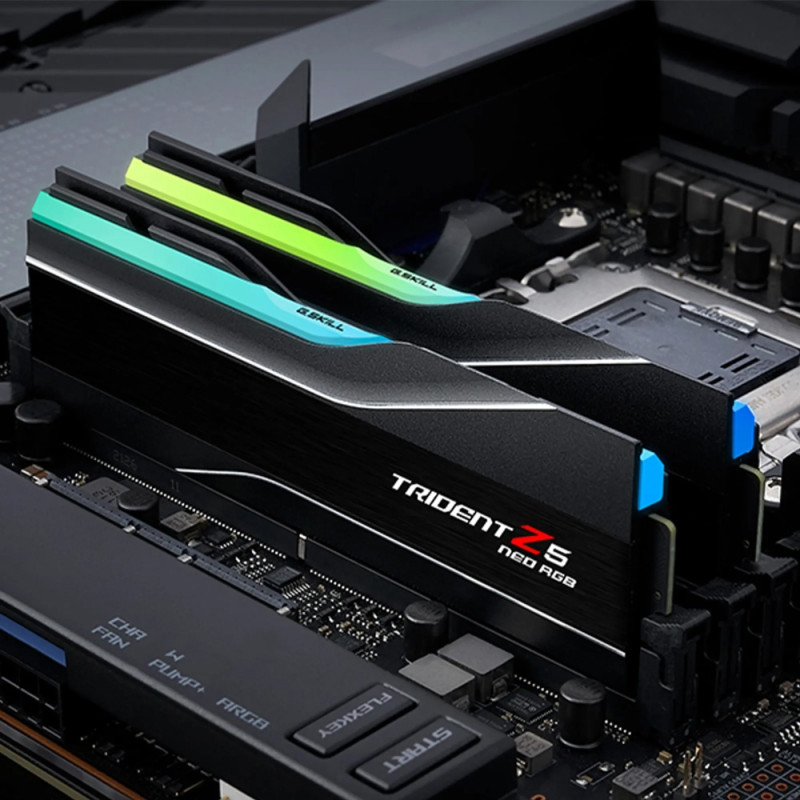 Модуль пам'яті G.Skill Trident Z5 Neo RGB Black DDR5-6000 64GB (2x32GB) (F5-6000J3636F32GX2-TZ5NR)