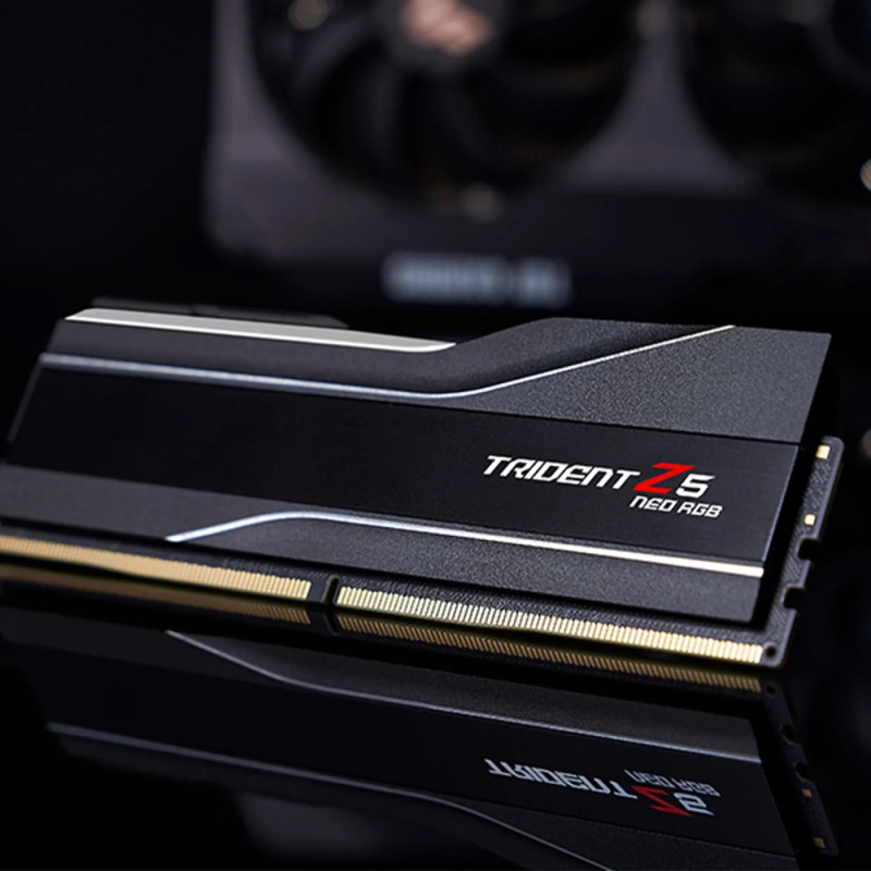 Модуль пам'яті G.Skill Trident Z5 Neo RGB Black DDR5-6000 64GB (2x32GB) (F5-6000J3636F32GX2-TZ5NR)