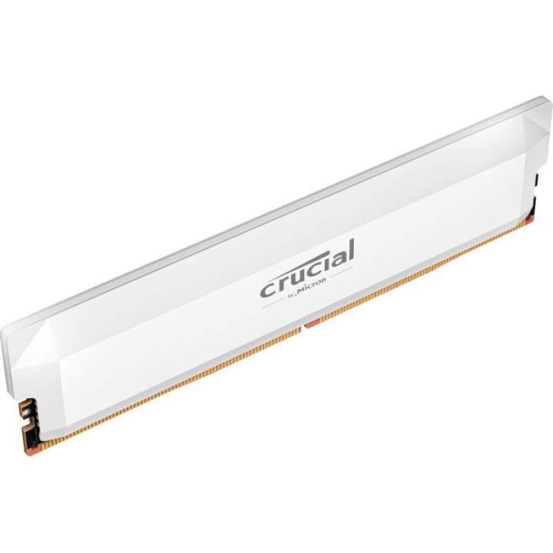 Модуль пам'яті Micron (Crucial) DDR5 16GB 6400 MHz Pro Overclocking White (CP16G64C38U5W)