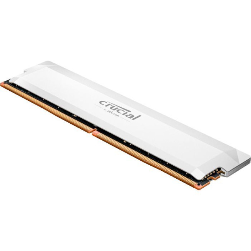 Модуль пам'яті Micron (Crucial) DDR5 16GB 6400 MHz Pro Overclocking White (CP16G64C38U5W)
