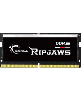 Модуль пам'яті G.Skill SoDIMM DDR5 16GB 4800 MHz Ripjaws (F5-4800S4039A16GX1-RS)
