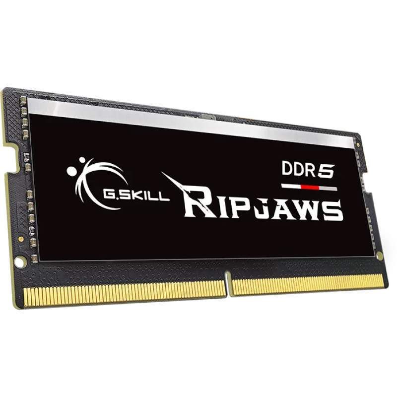 Модуль пам'яті G.Skill SoDIMM DDR5 16GB 4800 MHz Ripjaws (F5-4800S4039A16GX1-RS)