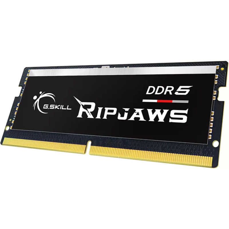 Модуль пам'яті G.Skill SoDIMM DDR5 16GB 4800 MHz Ripjaws (F5-4800S4039A16GX1-RS)
