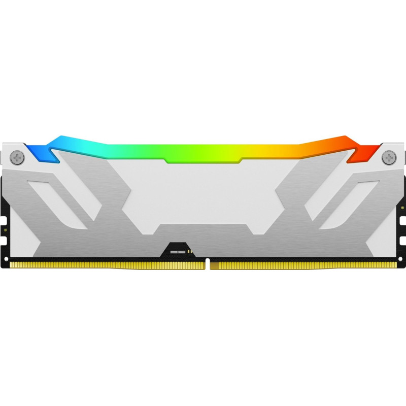 Модуль пам'яті Kingston DDR5 24GB FURY Renegade Silver/White RGB 8400Mhz (KF584CU40RWA-24)
