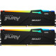 Модуль пам'яті Kingston Fury DDR5-5600 65536MB PC5-44800 (Kit of 2x32768) Beast RGB Black (KF556C40BB2AK2-64)