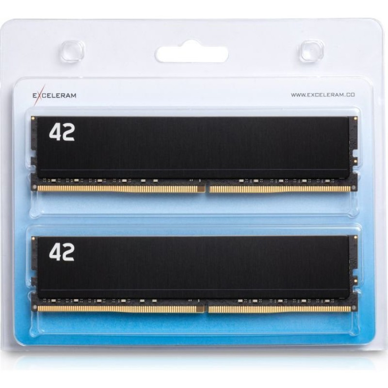 Модуль пам'яті eXceleram DDR4 16GB (2x8GB) 3200 MHz 42-Series (E-42-002D-16)
