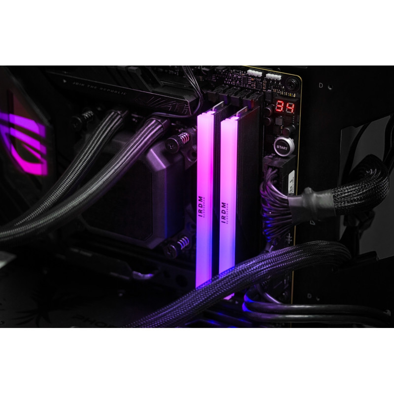 Модуль пам'яті Goodram DDR5 2x16GB 6800MHz IRDM RGB Black (IRG-68D5L34S/32GDC)