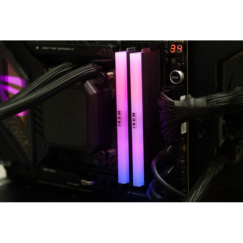 Модуль пам'яті Goodram DDR5 2x16GB 6800MHz IRDM RGB Black (IRG-68D5L34S/32GDC)
