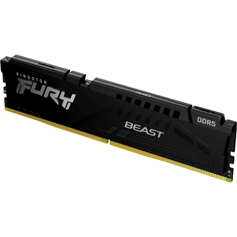 Модуль пам'яті Kingston Fury Beast Black DDR5-6000 16 Гб (KF560C30BBE-16)