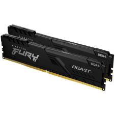 Модуль пам'яті Kingston DDR5 2х16GB/5200 Fury Beast Black (KF552C36BBEK2-32)