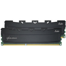Модуль пам'яті eXceleram DDR3L 16GB (2x8GB) 1600MHz Black Kudos (EKBLACK3161611LAD)