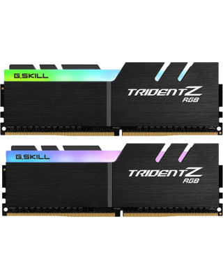 Модуль пам'яті G.Skill DDR4 16GB (2x8GB) 3600 MHz Trident Z RGB (F4-3600C18D-16GTZRX)
