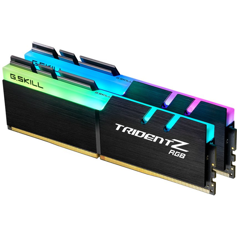 Модуль пам'яті G.Skill DDR4 16GB (2x8GB) 3600 MHz Trident Z RGB (F4-3600C18D-16GTZRX)