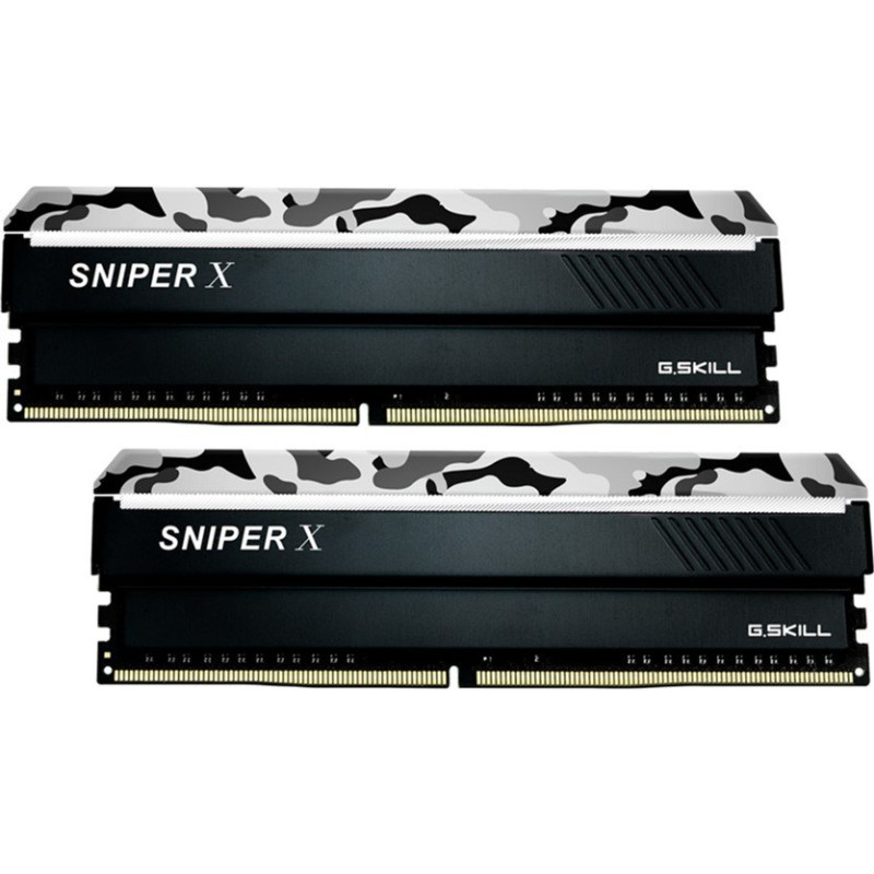 Модуль пам'яті G.Skill DDR4 32GB (2x16GB) 3200 MHZ SniperX Urban Camo (F4-3200C16D-32GSXWB)