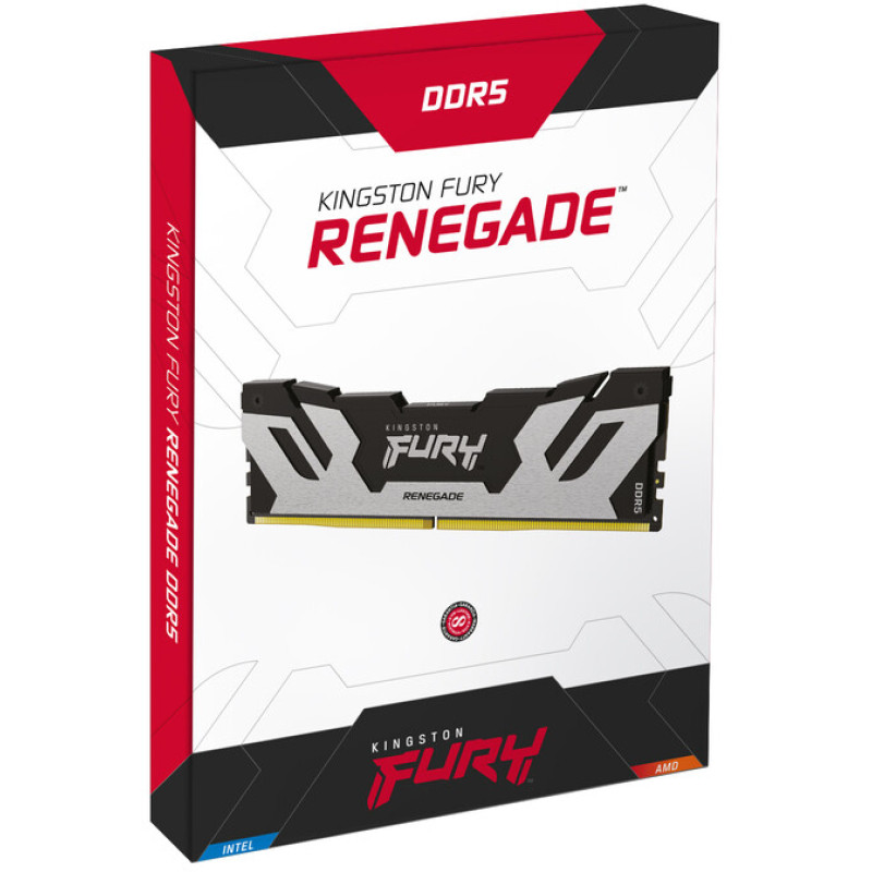 Модуль пам'яті Kingston DDR5 2x48GB/6400 Fury Renegade Silver (KF564C32RSK2-96)