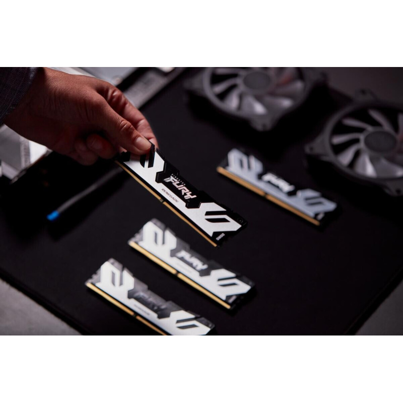 Модуль пам'яті Kingston DDR5 2x48GB/6400 Fury Renegade Silver (KF564C32RSK2-96)