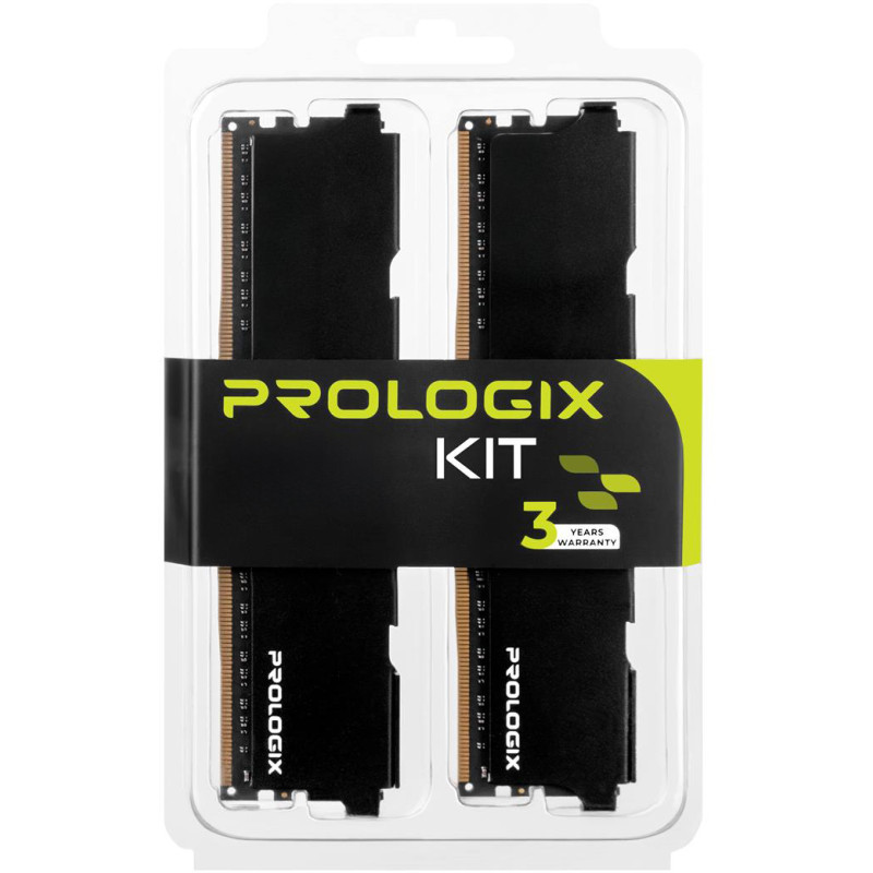 Prologix DDR5 2x16GB/5600 Чорна (Pro32GB5600B5K) Пам'ять