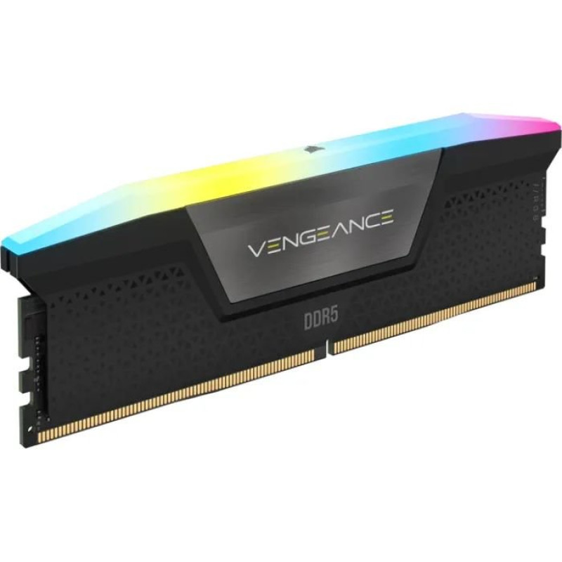 Модуль пам'яті Corsair DDR5 64GB (2x32GB) 5600MHz Vengeance RGB (CMH64GX5M2B5600Z40K)