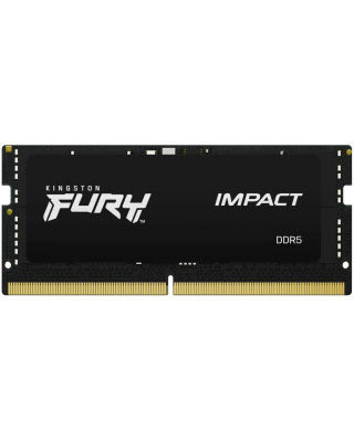 Модуль пам'яті Kingston SODIMM DDR5 16GB 6000MHz FURY Impact Black (KF560S38IB-16)
