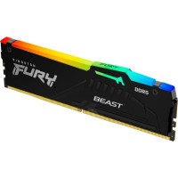 Модуль пам'яті Kingston DDR5 64GB 5600 МГц Beast RGB EXPO Black Fury (ex.HyperX) (KF556C40BBA-64)